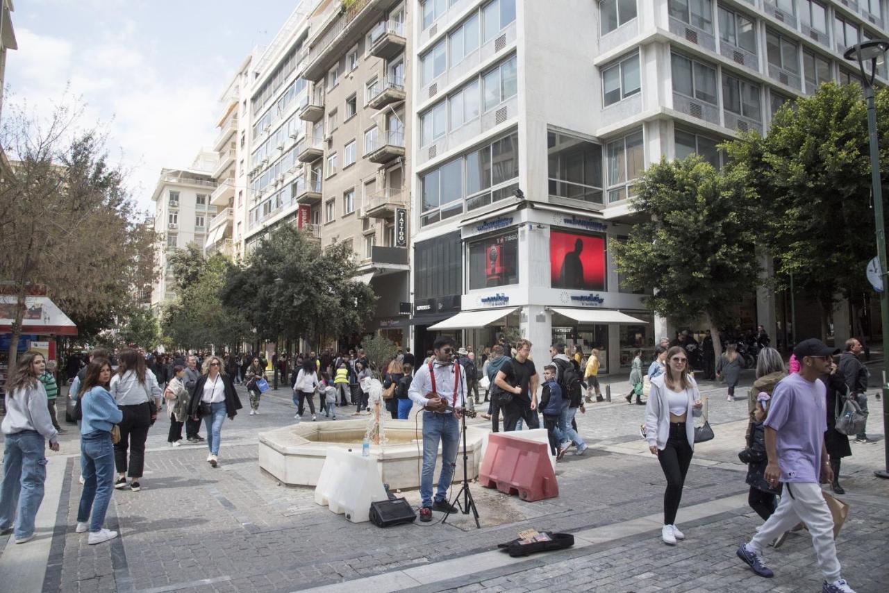 Syntagma View Apartment Athen Exterior foto